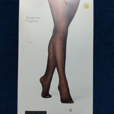 1-Pair A New Day Fashion Tights Pantyhose EBONY Black Size S/M